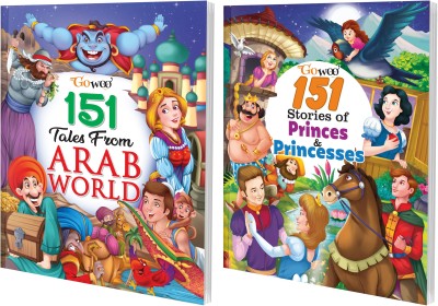 151 Tales From Arab World And 151 Stories Of Princes & Princesses I Combo Pack Of 2 Books I Collection Of Stories For Kids By Gowoo(Paperback, Manoj Publication editorial board)