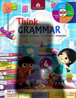 Think Grammar Class 4(Paperback, Madhubun educational books)