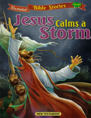Jesus Calms A Storm | Illustrated Bible Stories | New Testament | Sawan(Paperback, Generic)