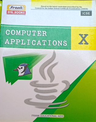 ICSE Computer Applications Class 10(Paperback, Devashis chakraborty, Vikram Sharma)