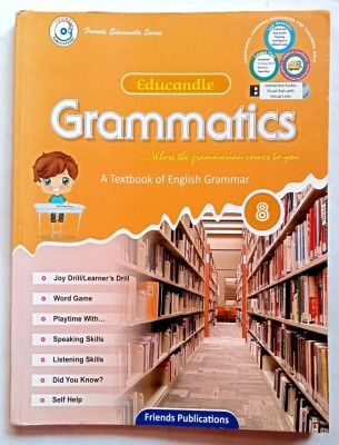 Educandle Grammatics Class- 8 (Old Like New Book)(Paperback, Editorial)