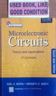 Microelectronic Circuits(Old Book)(Paperback, ADEL S. SEDRA, KENNETH C. SMITH)