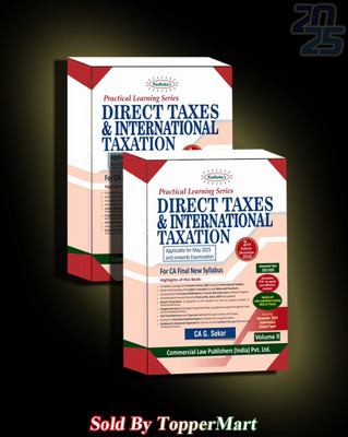 Practical Learning Series Direct Taxes And International Taxation CA Final New Syllabus (Set Of 2 Vols.)(Paperback, G. Sekar)