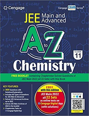 JEE Main And Advanced A To Z Chemistry - Class 11 - 2023(Paperback, Cengage India)