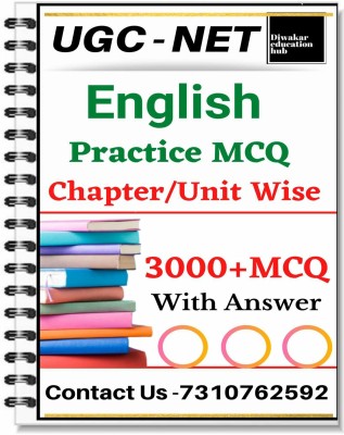 UGC NET English Literature [Code-30] Practice Set [Question Bank] Book 3000+Question Answer [MCQ] With Explanations(sparial, Diwakar Education Hub)