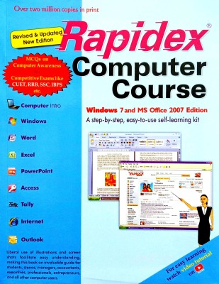 Rapidex Computer Course (English Medium) Windows 7 And MS Office(Paperback, Rapidex team)