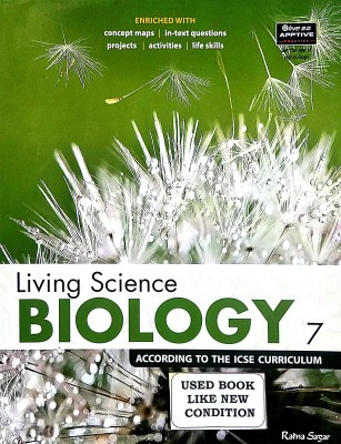 LIVING SCIENCE BIOLOGY CLASS-7 (Old Book)(Paperback, D.K. RAO)