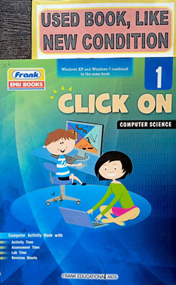 Click On Computer Science Class-1(Old Book)(Paperback, A. WADHAWAN)