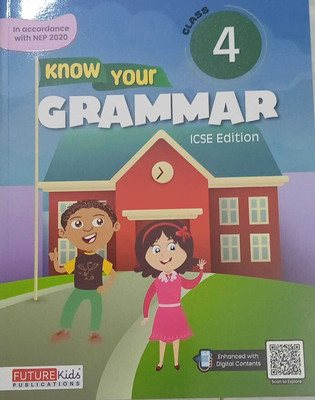 Know Your Grammar Icse Edition Class-4(Paperback, AISHWARYA SASIKUMAR.)