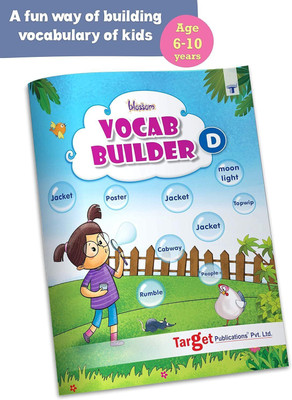 Blossom English Vocabulary Books For 6 To 10 Year Old Kids | Vocab Builder Part D(Paperback, Target Publications)