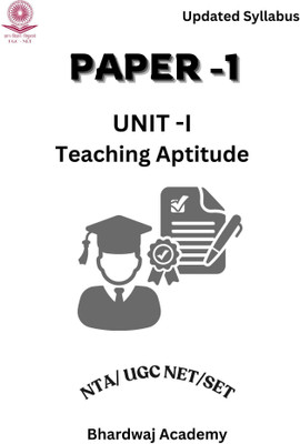 Paper-1 Teaching, Research Aptitude Notes With MCQs For UGC NET Entrance(Paperback, Bhardwaj Academy Team)