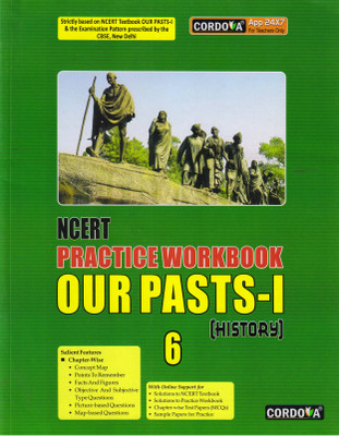 Cordova Ncert Practice Workbook Our Pasts-1 (History) Class - 6(Paperback, Z.I.Sherwani)