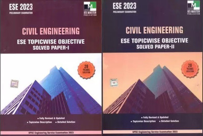 Ese 2023 Combo Of Paper 1 + 2 Civil Engineering Ese Topicwise Objective Solved(Paperback, IES MASTER PUBLICATION TEAM) Ese 2023 Combo Of Paper 1 + 2 Civil Engineering Ese Topicwise Objective Solved(Paperback, IES MASTER PUBLICATION TEAM)
