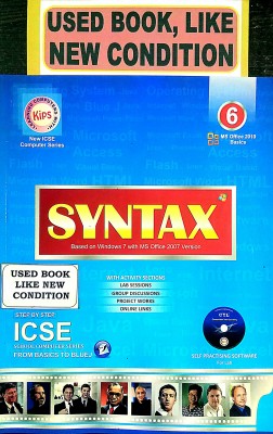 ICSE SYNTAX Class-6 (Old Book)(Paperback, Editorial)