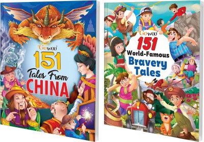 151 Tales From China And 151 World-Famous Bravery Tales I Combo Of 2 Books I Perfect Gift For 8+ Years By Gowoo(Paperback, Manoj Publication editorial board)