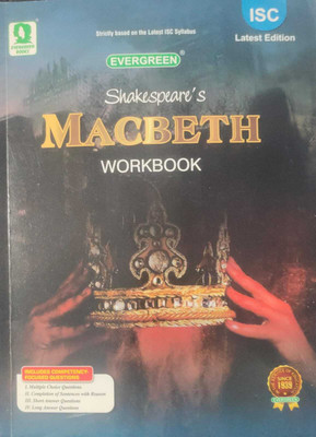 EVERGREEN, Shakespeare's MACBETH WORKBOOK FOR ISC Latest Edition 2026(Paperback, Evergreen)