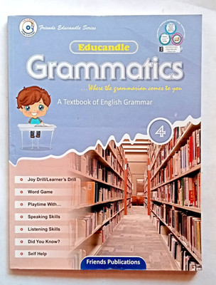 Educandle Grammatics Class- 4 (Old Like New Book)(Paperback, Editorial)