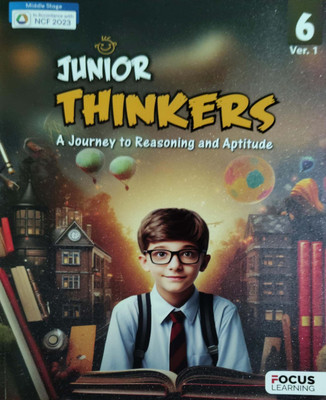 Junior Thinkers A Journey To Reasoning And Aptitude Class 6(Pepper back, Hrithik Aggarwal)