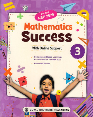 Mathematics Success Book - 3
with Online Support(Paperback, Ved Dudeja)