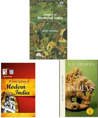 UPSC Best Combo Of History Book (History Of Medieval India + Brief History Of Modern Indian +
