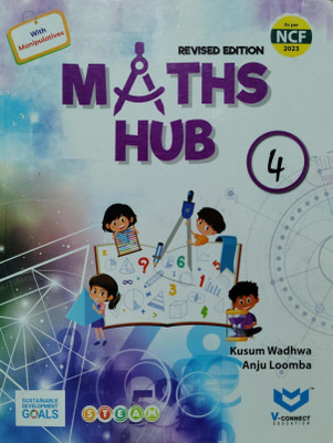 Maths Hub Class 4(Pepper back, Kusum wadhwa)