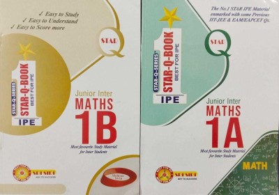Star-Q-Book Junior Inter Maths 1a For Ipe & Star-Q-Book Junior Inter Maths 1b For Ipe Combo(Paperback, STAR Q EXPERTS)