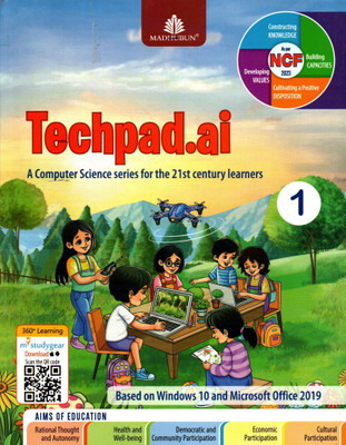 MADHUBUN, Techpad.ai, Computer Science Series, Class-1(Paperback, DR. R THAREJA)