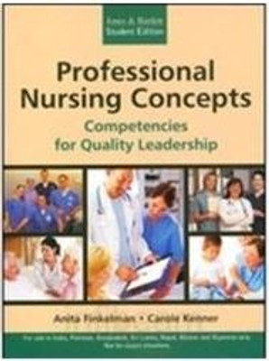 Professional Nursing Concepts (Nursing Education Principles And Concepts) By Anita Finkelman(Paperback, Anita Finkelman)