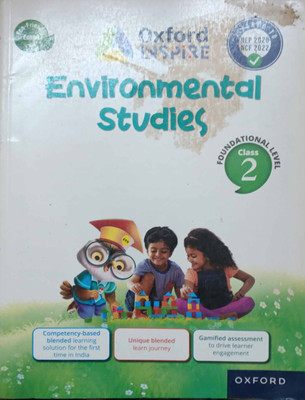 Inspire Environmental Studies Foundational Level Class 2(Pepper back, Oxford University press)