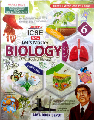 Icse New Let's Master Biology Class-6(Paperback, SUJIT KUMAR JANA)