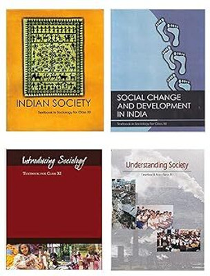 NCERT Textbook Sociology For - Introducing Sociology Class- XI, Indian Society Class-12, Social Change And Development In India Class-12, Understanding Society Class -XI(Paperback, N..C..E...R...T)