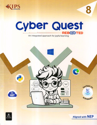KIPS Cyber Quest REBOOTED - 8(Paperback, Kips Learning)