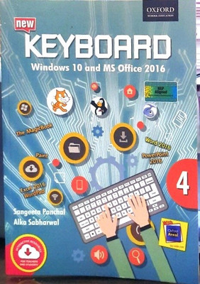 Oxford New Keyboard Windows 10 And Ms Office 2016-4(Paperback, SANGEETA PANCHAL)