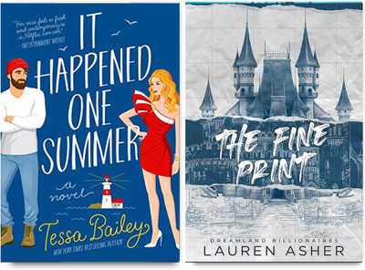 The Fine Print + It Happened One Summer (Romance Combo)(Paperback, Lauren Asher, Tessa Bailey)