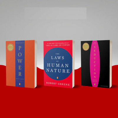 48 LAWS OF POWER + LAWS OF HUMAN NATURE + SEDUCTION English Combo Edition For Readers(Paperback, Robert Greene)
