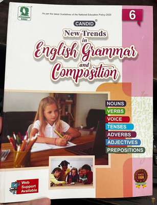 Candid New Trends In English Grammar And Composition 6 ( New Edition )(Paperback, B.P.S BEDI)