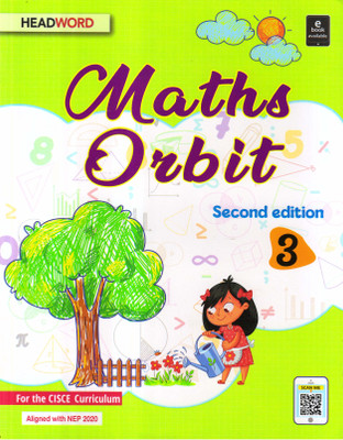 HEADWORD MATHS ORBIT CLASS - 3 (For The CISCE Curriculum)(Paperback, Sunanda Rudola, Meenakshi Verma)