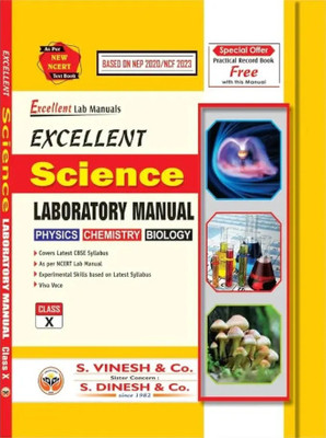 EXCELLENT SCIENCE LABORATORY MANUAL CLASS 10 – Physics, Chemistry, Biology | Ncert Based 2025(Paperback, EXPERT TEAM)