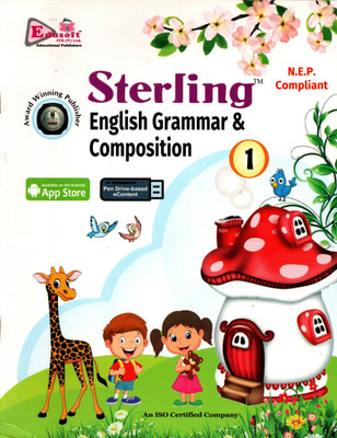 Sterling English Grammar & Composition, Edusoft For Class-1(Paperback, GAGAN AGARWAL)