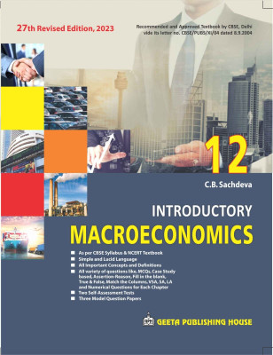 Introductory Macroeconomics A Textbook For Class XII (2023)(Paperback, Geeta Publishing House)