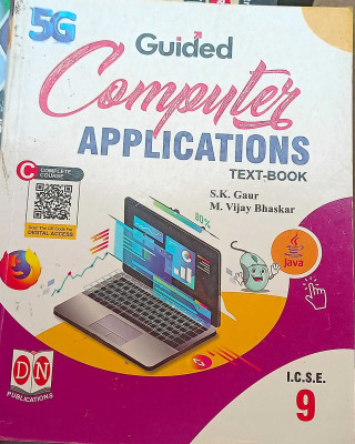 Guide Computer Applications Class 9 ICSE(Paperback, S.k.gaur, M.vijay Bhaskar)