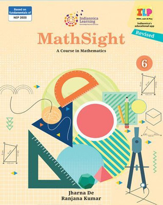 Indiannica Mathsight Class-6 A Course In Mathematics(perfect paperback, JHARNA DE)