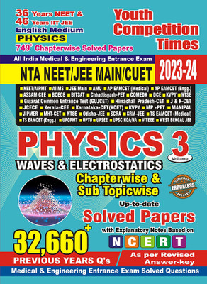 2023-24 NEET/JEE Main Physics Chapter-Wise Objective Solved Papers Vol.3(Paperback, YCT EXPERT TEAM)