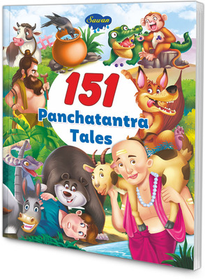 151 Panchatantra Tales book for kids : Educational story book for kids, Panchantantra tales book, Children story book, Bedtime reading for kids.(Paperback, SAWAN)