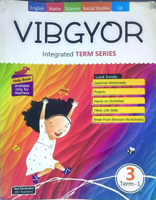 Acevission Vibgyor Term Book Class - 3 Term - 1(Paperback, DR ANIMA CHAKRAVERTY)