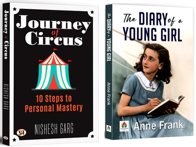 Journey Of Circus + The Diary Of A Young Girl | Documenting History War And Trauma | Holocaust Victims Power Of Hope And Self-Expression (Set Of 2 Books In English) [Paperback] Nishesh Garg And Anne Frank(Paperback, Nishesh Garg)