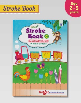 Nurture Pattern Writing And Stroke Book For Kids | Part C | 2 To 5 Year Old | Practice Standing And Sleeping Lines, Curves And ABCD Alphabet Tracing For Preschool And Nursery Children | Includes Colourful Pictures And Activities(Paperback, Content Team at Target Publications)