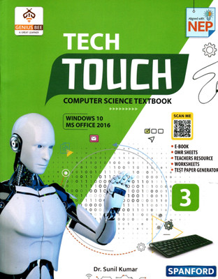 Spanford, Tech Touch, Computer Science Textbook, Class-3(Paperback, DR. SUNIL KUMAR)