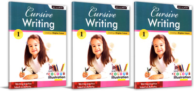 My School Cursive Writing Part- 1 Combo Pack Of 3 Books(Paperback, Bookmate)