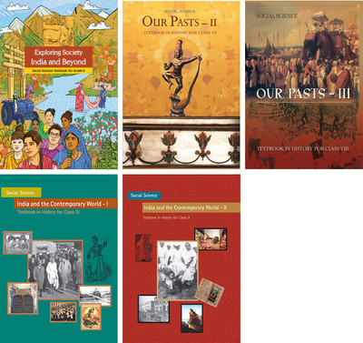 NCERT History Textbooks For Class 6 To 10(Combo) || Set Of 5 Books(New Latest Edition For 2025-2026)-English Medium(Hardcover, NCERT)